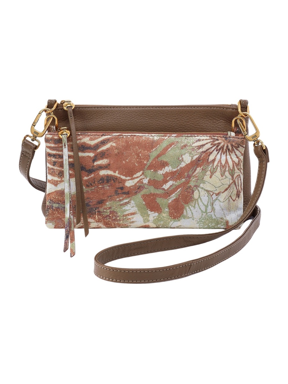 Hobo Darcy Double Crossbody In Dark Elm Multi Carry Options NWT